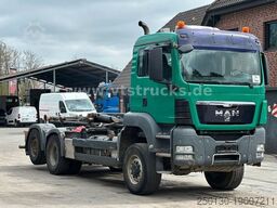 MAN TGS 28.400 6x4-4 HYVA-Abrollkipper, Lenkachse