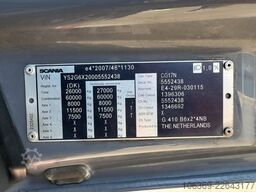 SCANIA G410 NGS 6x24 Bucher Flexline 309