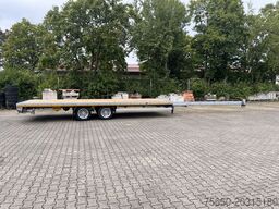 Möslein THT 11 G Ausziehbar 11,9 t Tandemanhänger- Tieflader, ausziehbarLuftgefedert