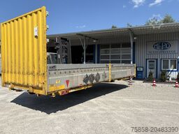 Krone Baustoff Wechselbrücke 7,45m Türen