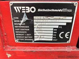 Sichelschmidt D 412 ASM 1250 kg stapelaar