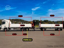 SCANIA R500 FASSI F235 A.2.26 + FUNK + Anhänger!