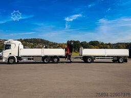 SCANIA R500 FASSI F235 A.2.26 + FUNK + Anhänger!