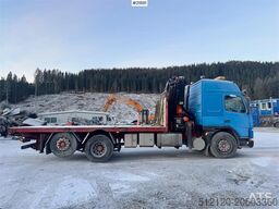 Volvo FM12 6x2 Crane Truck w/ 23 t/m Palfinger Crane WAT