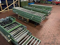 Rollenbahn/ Rollen/ Förderbahn +Antrieb