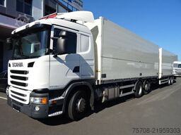 SCANIA G 410*kpl. Zug*2x 2,5 to LBW*Lenkachse*38 Pal.