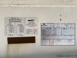 MEGA ALU-KIPPMULDE 55M³, SAF-ACHSEN, ROLLPLANE, KOMBIKLAPPE, STEHPODEST