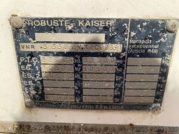 ROBUSTE KAISER S3302V Steel Trailer