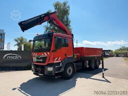MAN TGS 26.420 6x2 Kipper KRAN Greifer lift/lenk AHK