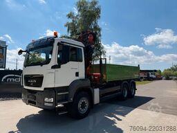 MAN TGS 33.440 6x4 KRAN 28m FUNK+Jib+Seilwinde 5./6.