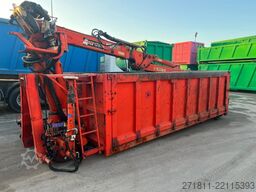  CONTAINER SCARRABILE USATO A CIELO APERTO CON GRU