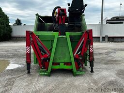  CONTAINER SCARRABILE USATO CON COPERCHIO E GRU