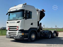 Scania R450 6x2 !!TRACTOR!!!CRANE/GRUE/HMF 50TM!!TOP!E...