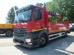 MERCEDES-BENZ Antos 1830 L Pritsche Heckkran Funk