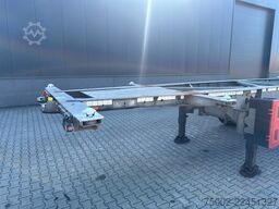 Van Hool 3-ASSIGE OPLEGGER 20FT/30FT ADR CHASSIS / galva...