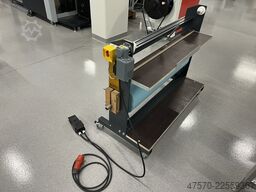 Automatic cloth rewinder for offset printing machines Vliesstoff Kasper