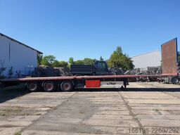 Fliegl 3-Achs Mega Plateau Sattelauflieger