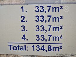 Pezzaioli 3/4 deck livestock - 134.8m2 - Water & Ventilat...