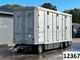 MENKE-JANZEN 2.Stock Viehanhänger * Hubdach* Tränke* 39m²