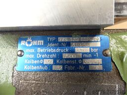 unbekannt Spindel mit Röhm OVS 130 552-493 Vollspannzylinder für Monforts RNC 600E Maschine