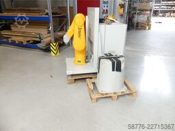  Stäubli TX90 industrieller Roboterarm mit kompletter Steuerung und Bedienpanel