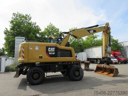 caterpillar M 318 F Schnellwechsler, Reifen neu , 3xSchaufel