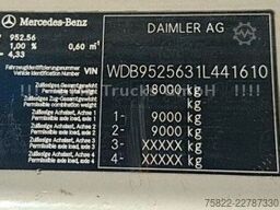 MERCEDES-BENZ Axor 1833 / 4X4 ALLRAD / 16m Atlas Kran