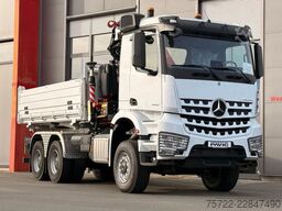 Mercedes-Benz Arocs 3348 AK 6x6 Krankipper mit Fassi F195A2.24