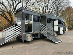 MAN TGX 26510 5-6 Pferde Popout, Wohnmobilzulassung