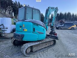 Kobelco SK55SRX-6 with Rototilt and 3 buckets. 2330 hours!
