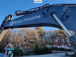 Volvo ECR235 EL excavator w/ digging bucket, sanding buc