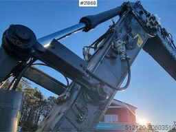 Volvo ECR235 EL excavator w/ digging bucket, sanding buc