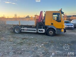 Volvo FL240 brøyterigget kranbil m/ HMF735 kran, grabb o