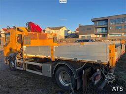 Volvo FL240 brøyterigget kranbil m/ HMF735 kran, grabb o