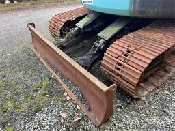 Kobelco sk135SRLC w/ sanding bucket and digging bucket