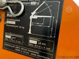 MERCEDES-BENZ VARIO 613 D Kasten 4 m Hochdach*KRAN