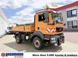 MAN TGM 13.250 4x4 BL, Winterdienstplate, AHK-Öl
