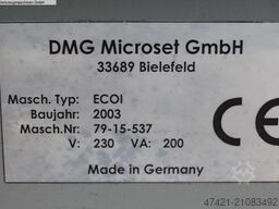 DMG MICROSET ECO 1