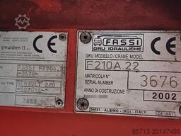 Fassi Occ Autolaadkraan Fassi 210A.22 + radio