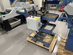 Herzog Heymann KL112-6 Pharmaceutical Folding Machine + Press and Stacking