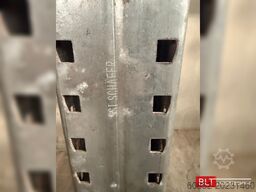 93 lfm SSI Schäfer PR600 Palettenregale H:1150cm , 4000 kg Fachlast Hochregale