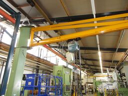 Demag KBK Kran Drehkran Hallenkran 5m Demag KBK2 1000Kg + Demag PK Kettenzug