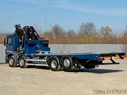 MERCEDES-BENZ AROCS 3246 * HIAB 477 F-7 HIPRO + FUNK / 8x2!