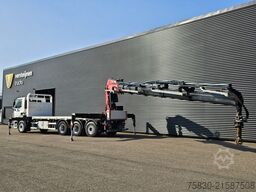 DAF CF 530 8x4 / RETARDER / FASSI F545 CRANE / KRAN...