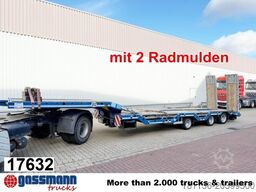 Fliegl SDS 420 T, Nachlauflenkachse, Verbr. auf 3m, hydr.