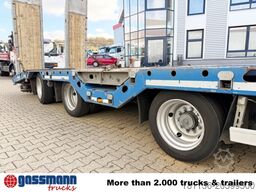 Fliegl SDS 420 T, Nachlauflenkachse, Verbr. auf 3m, hydr.