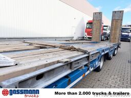 Fliegl SDS 420 T, Nachlauflenkachse, Verbr. auf 3m, hydr.