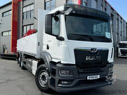 MAN TGS 26.480 6x2-4 Luft / Luft Baustoff-Pritsche ...