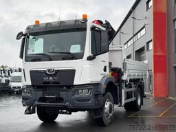 MAN TGM 18.320 4x4 3-Seiten Krankipper PALFINGER