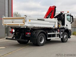 MAN TGM 18.320 4x4 Meiller Trigenius FASSI F135